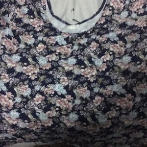 Floral crop top